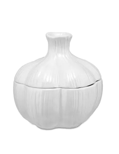 Porcellana Bianca Porta Aglio Fattoria – Stile Country Toscano | shopincasa.it