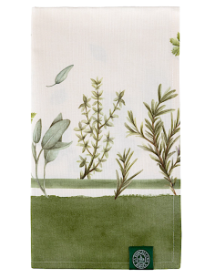 Runner Coltivia Beige e Verde con Disegno Floreale | shopincasa.it