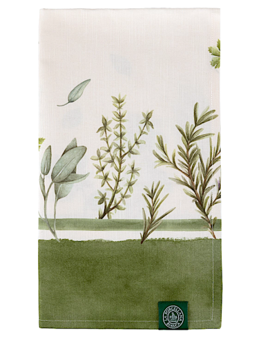 Runner Coltivia Beige e Verde con Disegno Floreale | shopincasa.it
