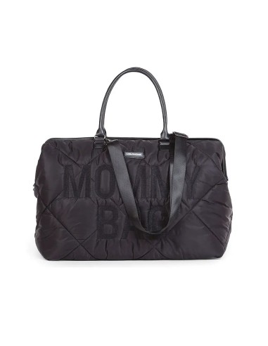 Childhome Mommy Bag Nera Trapuntata – Borsa Fasciatoio con Materassino | shopincasa.it
