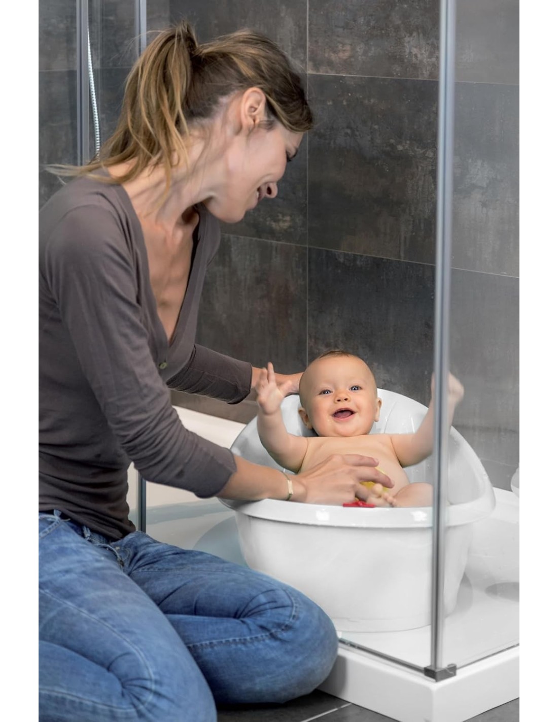 OKBABY Onda Baby Vaschetta Bagnetto Neonato Bianca | shopincasa.it