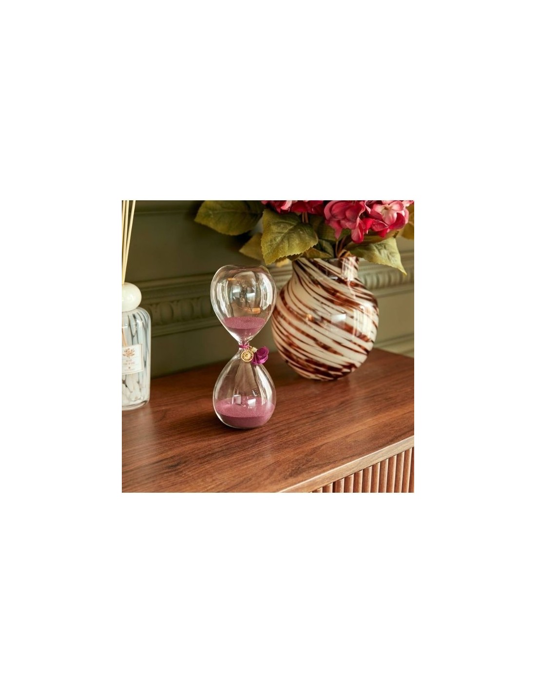 Clessidra in Vetro 20 cm – Decorazione Casa Assortita | Eleganza e Design-shopincasa.it