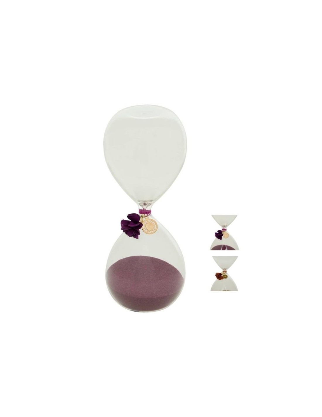 Clessidra in Vetro 20 cm – Decorazione Casa Assortita | Eleganza e Design-shopincasa.it
