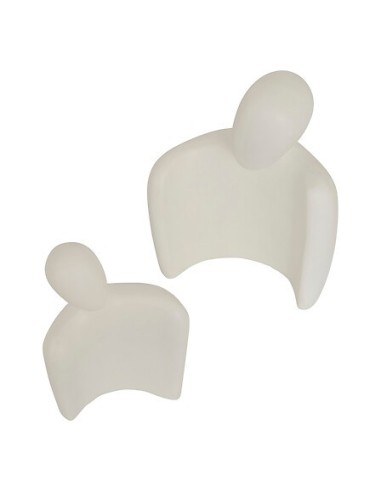 Statua Coppia in Resina Rima 22,5 cm Bianca | Shopincasa.it