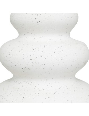 Vaso Olme Design Ceramica Sabbiata Bianco 20 cm | Shopincasa.it