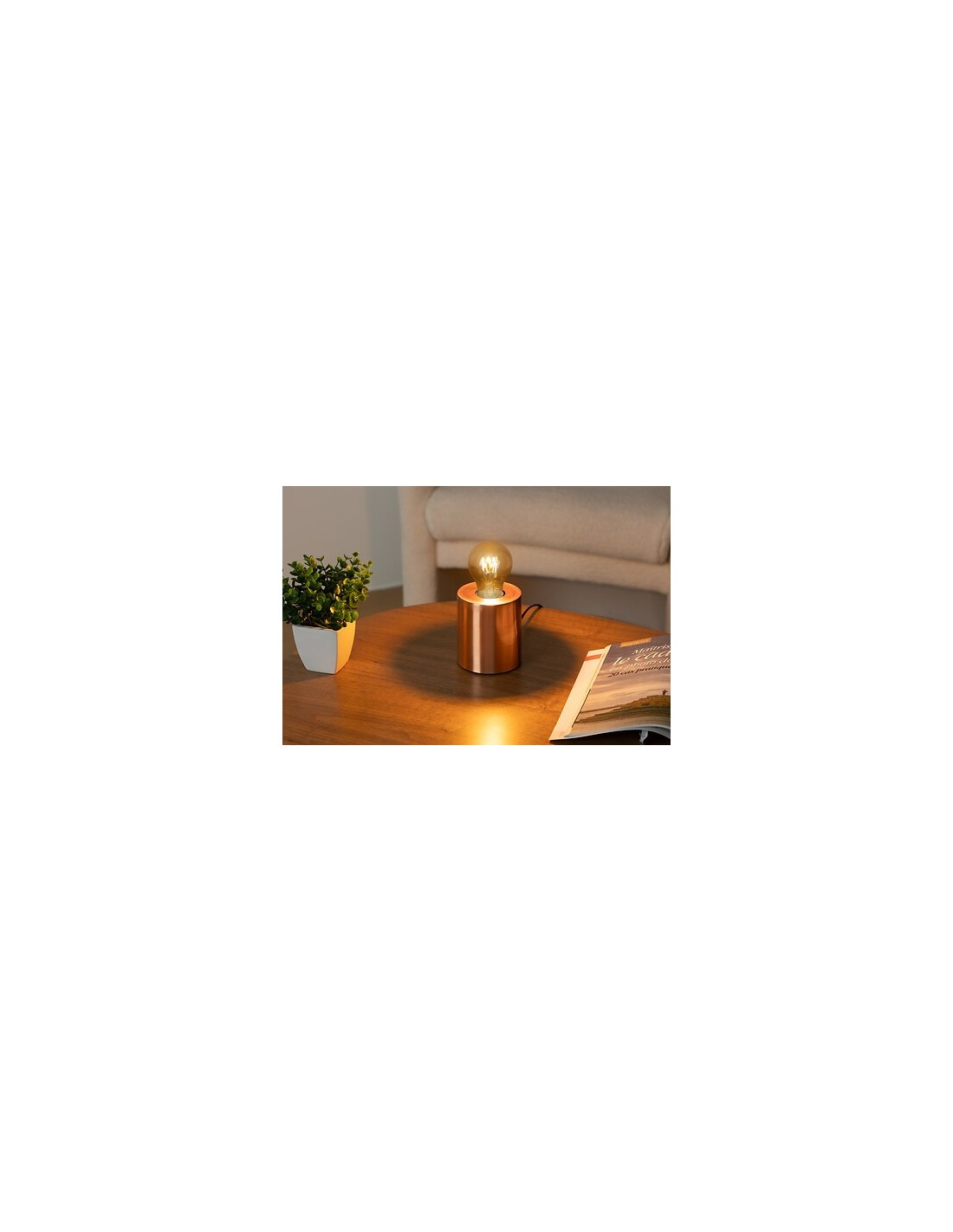 Lampada Saba con Base Rame 10,5 cm | Shopincasa.it
