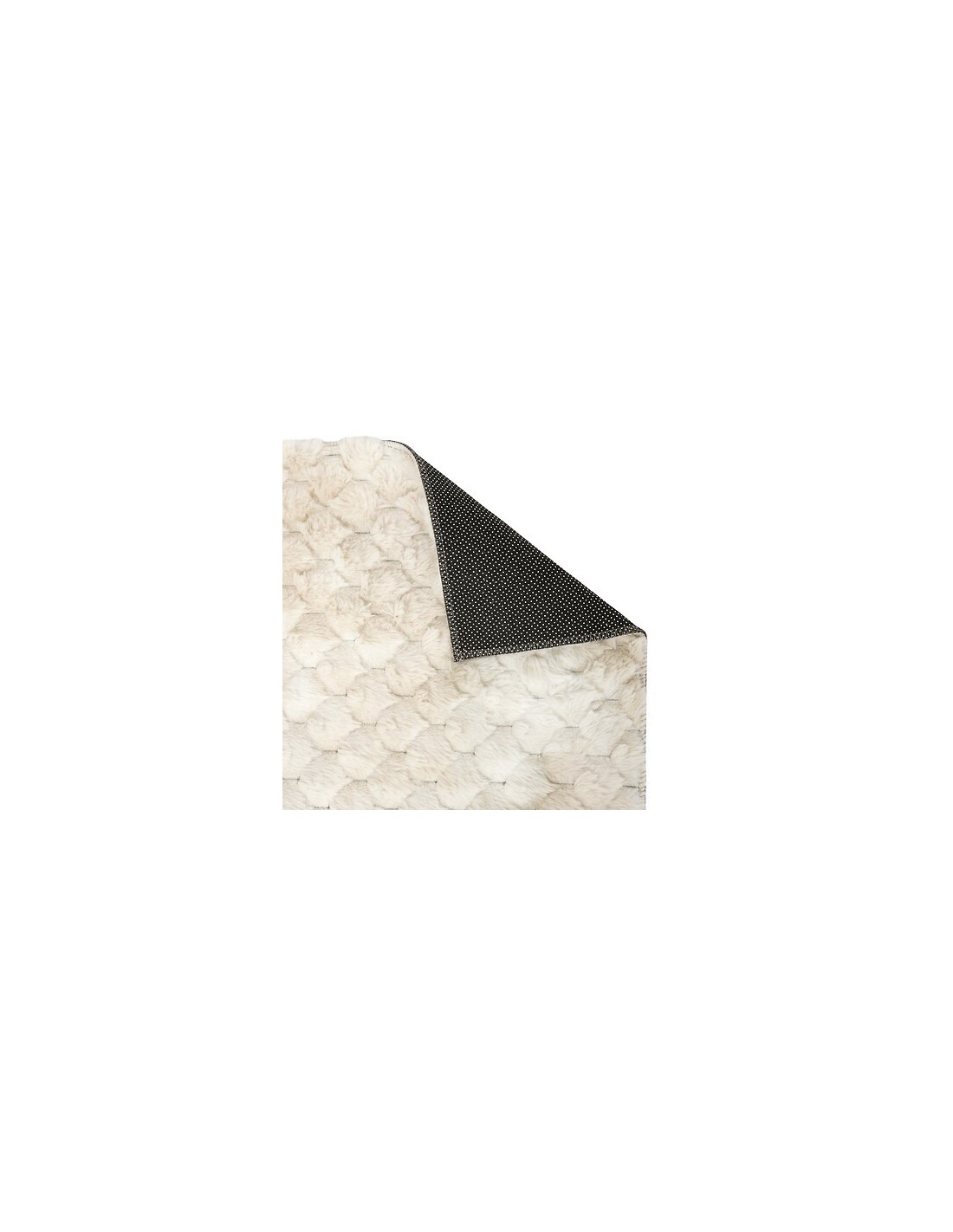 Tappeto Pelliccia Adriel Beige 120x170 cm | Shopincasa.it
