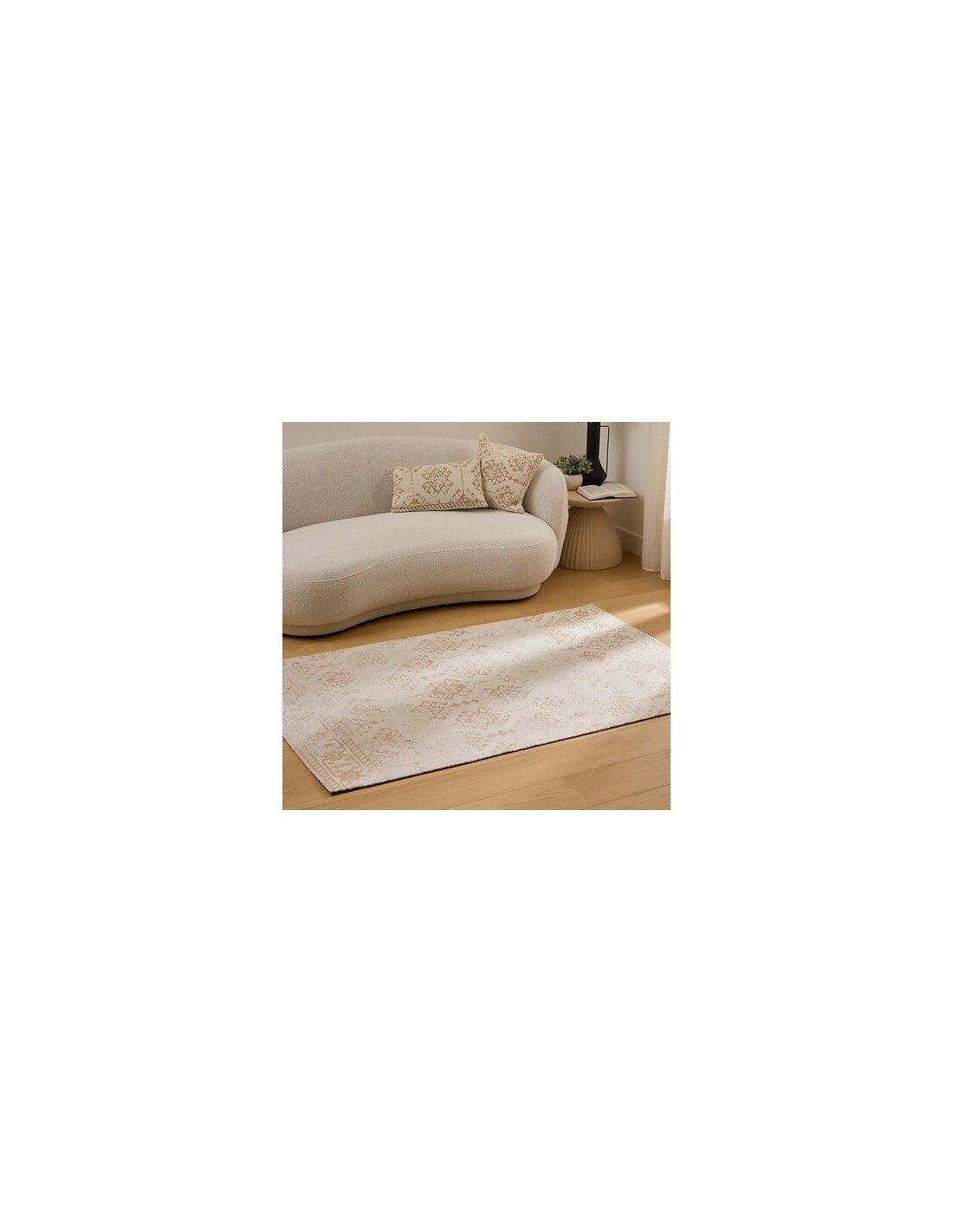 Tappeto Ozel Riccio Lino Beige 120x170 cm | Shopincasa.it