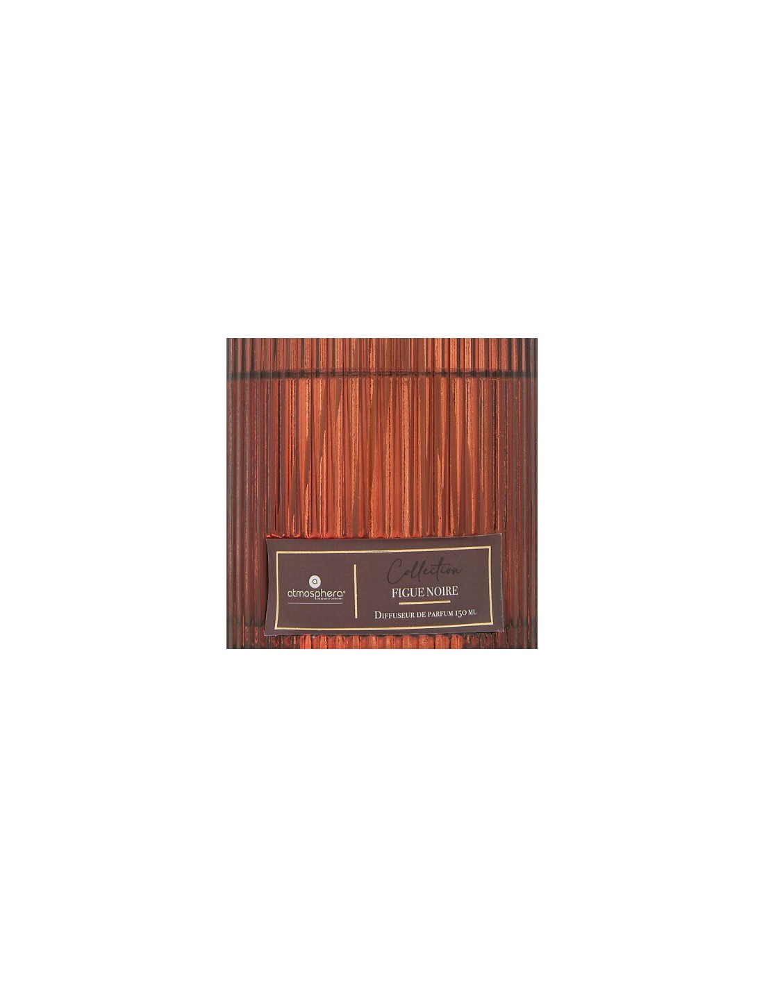 diffusore di profumo albie 150 ml vetro fico nero | shopincasa.it