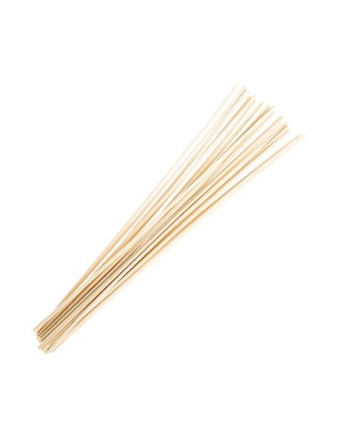 set 20 diffusori a bastoncino 25 cm rattan naturale | shopincasa.it