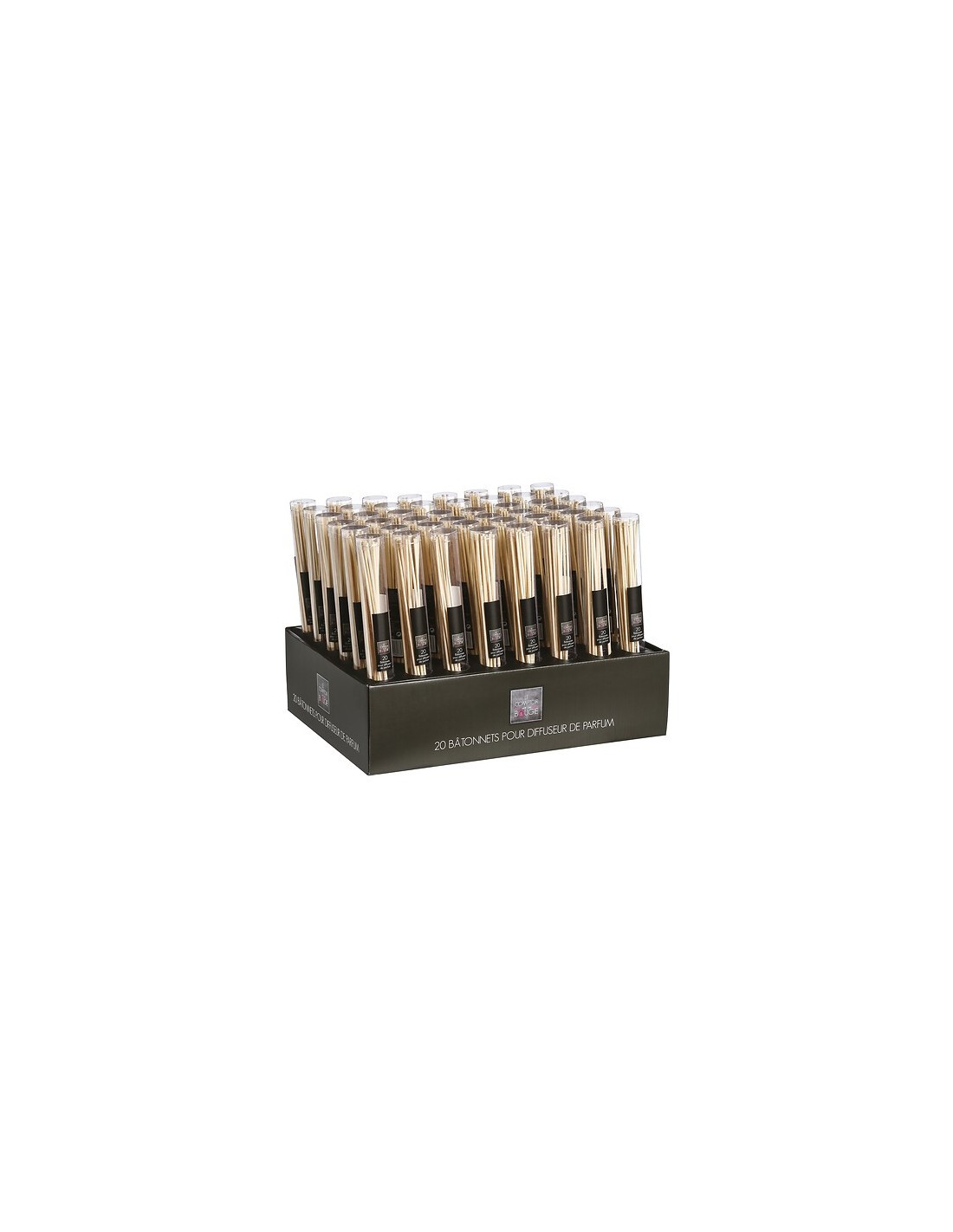 set 20 diffusori a bastoncino 25 cm rattan naturale | shopincasa.it