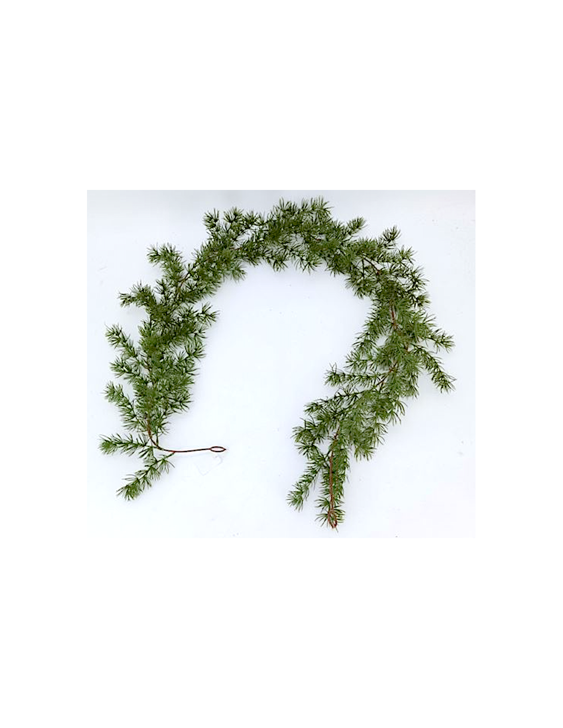 SFERE E PENDAGLI: vendita online Filo verde di Natale 180cm green ivory - La magia di Natale a casa tua in offerta