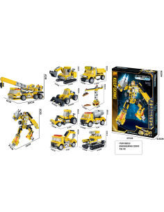 ROBOT 88055 ENGINEERING CORPS TRASFORMABILE
