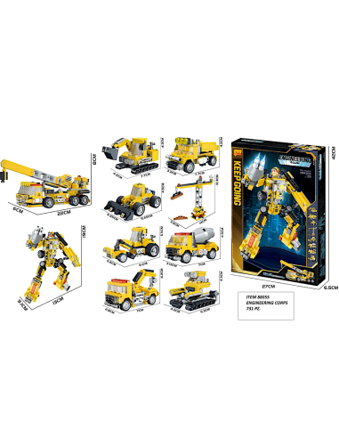 GIOCHI BOY: vendita online ROBOT 88055 ENGINEERING CORPS TRASFORMABILE, GIOCO EDUCATIVO in offerta