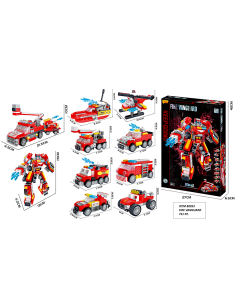 ROBOT 88053 FIRE VANGUARD TRASFORMABILE