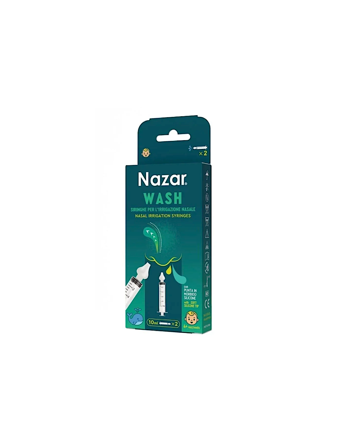 NAZAR WASH SIRINGHE IRRIG NAS 2 PZ