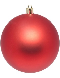 SFERE E PENDAGLI: vendita online Decorazione set 4 palline di Natale rosse Ø10cm in plastica Svea - La magia di Natale a casa... 2