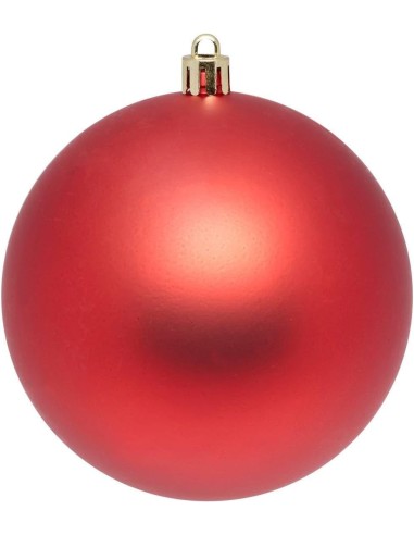 SFERE E PENDAGLI: vendita online Decorazione set 4 palline di Natale rosse Ø10cm in plastica Svea - La magia di Natale a casa...