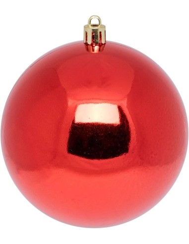 SFERE E PENDAGLI: vendita online Decorazione set 4 palline di Natale rosse Ø10cm in plastica Svea - La magia di Natale a casa...