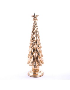 ALBERO IN RESINA 12X41CM ORO
