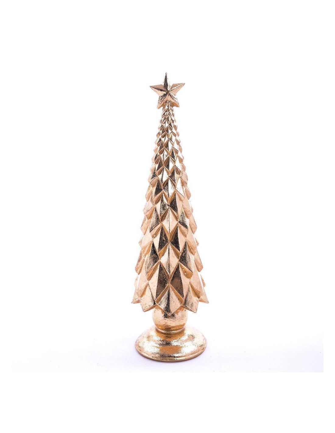 ALBERO IN RESINA 12X41CM ORO