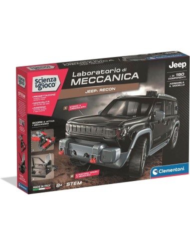 PRESCOLARI: vendita online LABORATORIO DI MECCANICA, JEEP RECON, CLEMENTONI, SCIENZA E GIOCO, COSTRUZIONI, 8+ ANNI in offerta