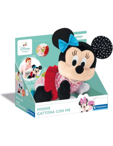 INFANZIA: vendita online BABY MINNIE GATTONA CON ME, CLEMENTONI DISNEY BABY, PELUCHE INTERATTIVO, GIOCO SVILUPPO MOTORIO, 6+ ...