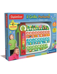PRESCOLARI: vendita online CLEMENTONI, SAPIENTINO IL GRILLO PARLANTE, GIOCO EDUCATIVO, 36 TASTI INTERATTIVI, 6 MODALITÀ DI GI...