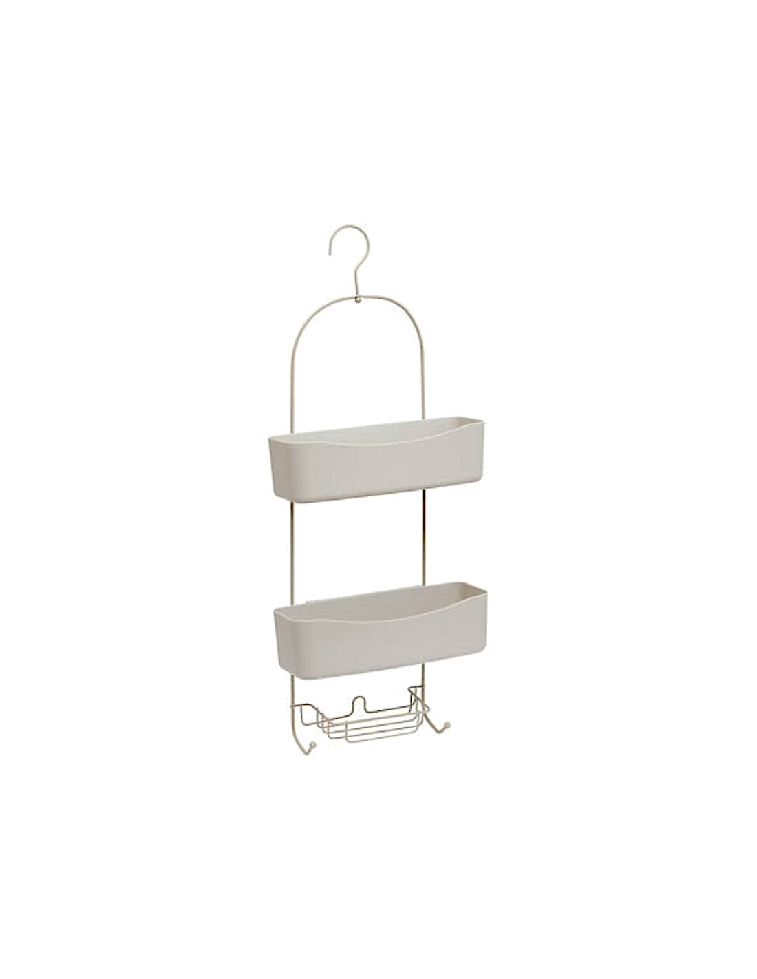MENSOLA DOCCIA 213344 EASY BATH 2 LIVELLI 28X13X68CM METALLO