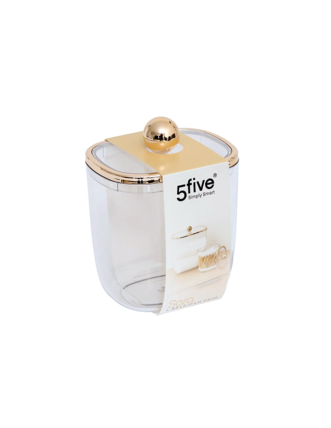 CONTENITORE 213372 SARA 9X7X11CM PLASTICA