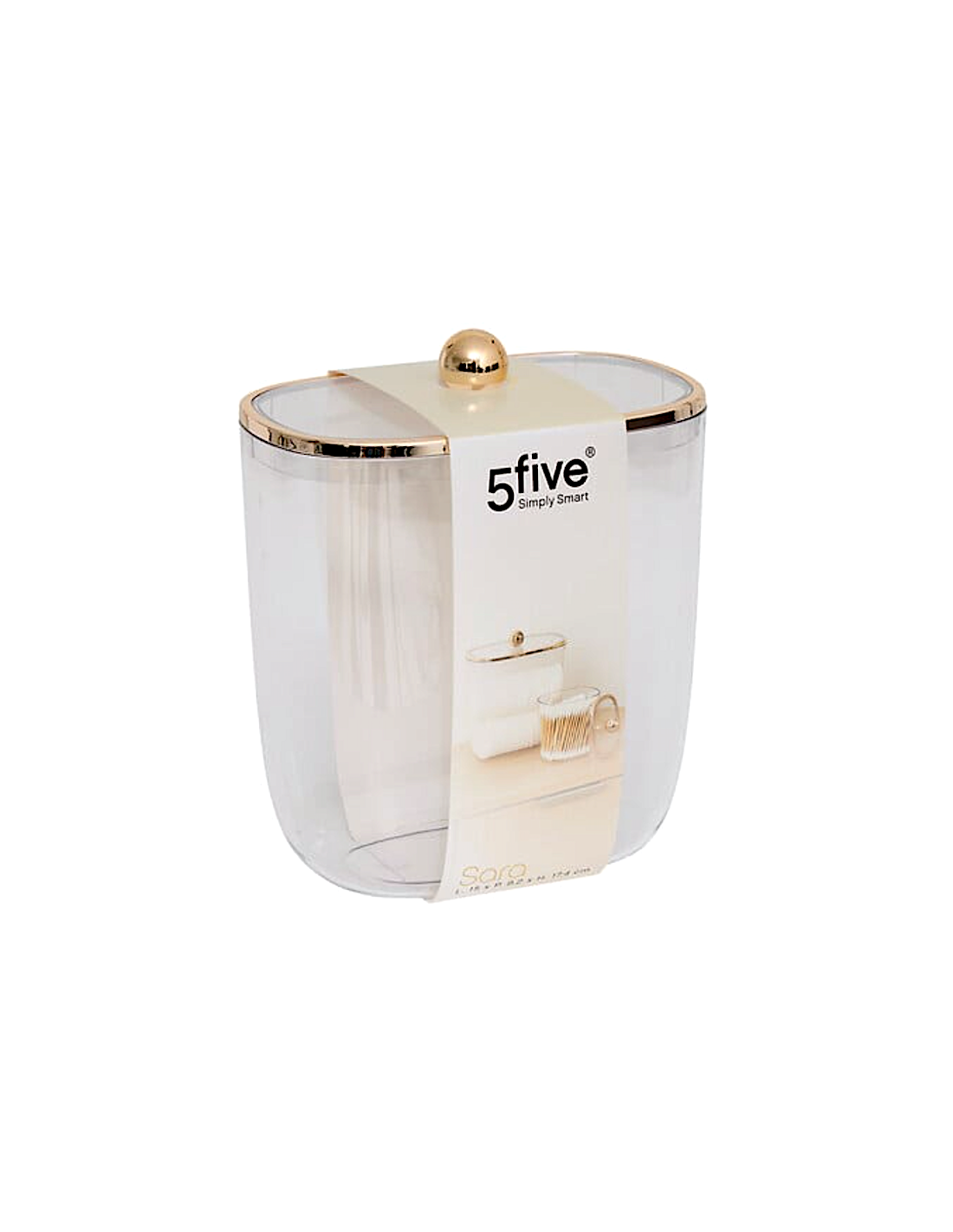 CONTENITORE 213373 SARA 15X9X17CM PLASTICA