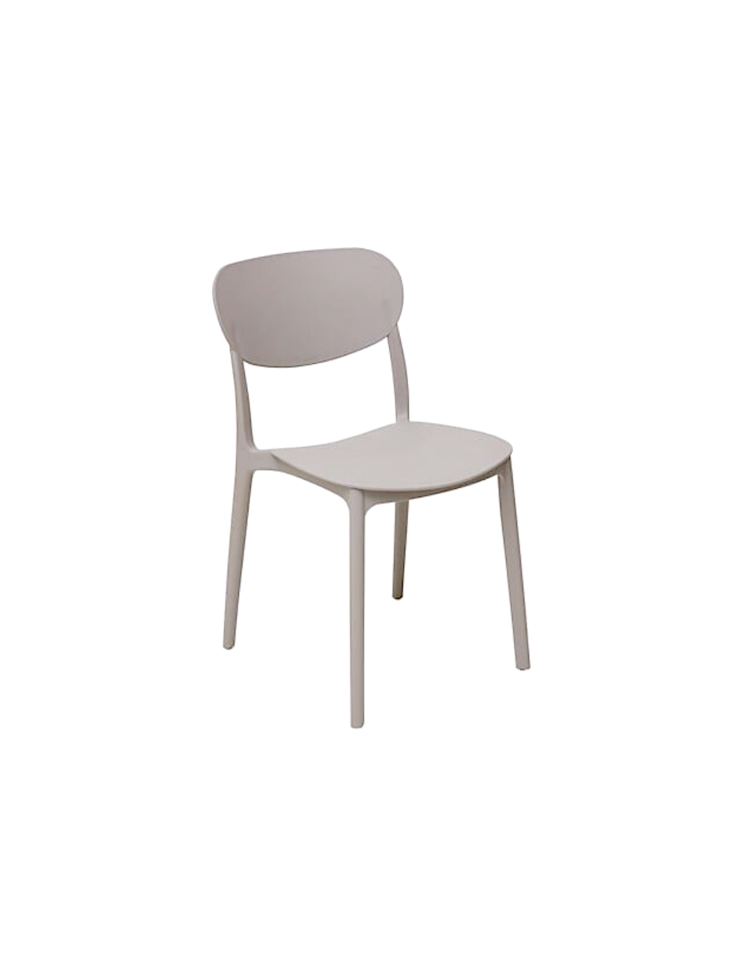 SEDIA 193556D PLASTICA TORTORA IMPILABILE