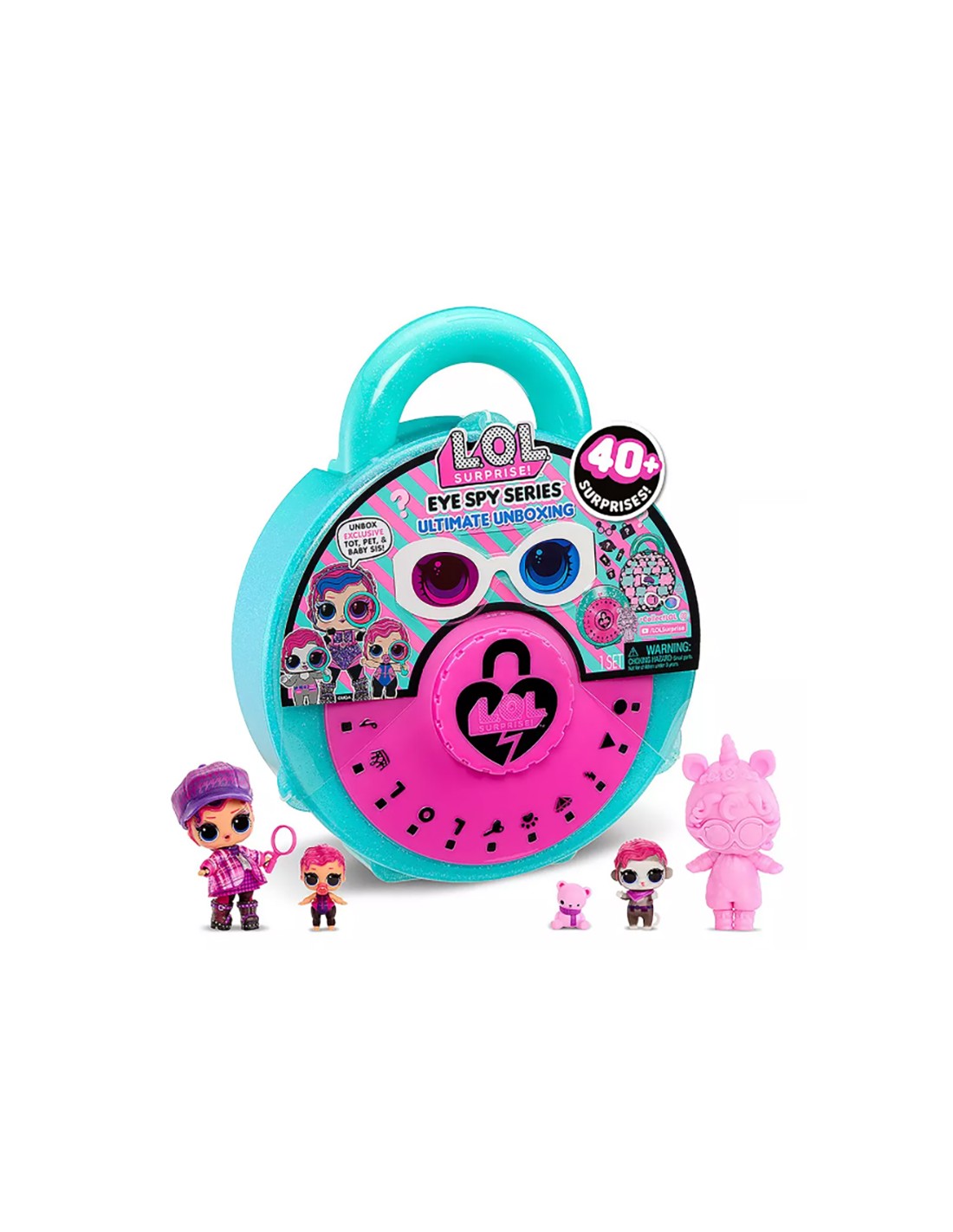 GIOCATTOLO PUBBLICIZZATO: vendita online LOL SURPRISE EYE SPY ULTIMATE UNBOXING, 3 BAMBOLE ESCLUSIVE, CONFEZIONE CON LUCCCHET...