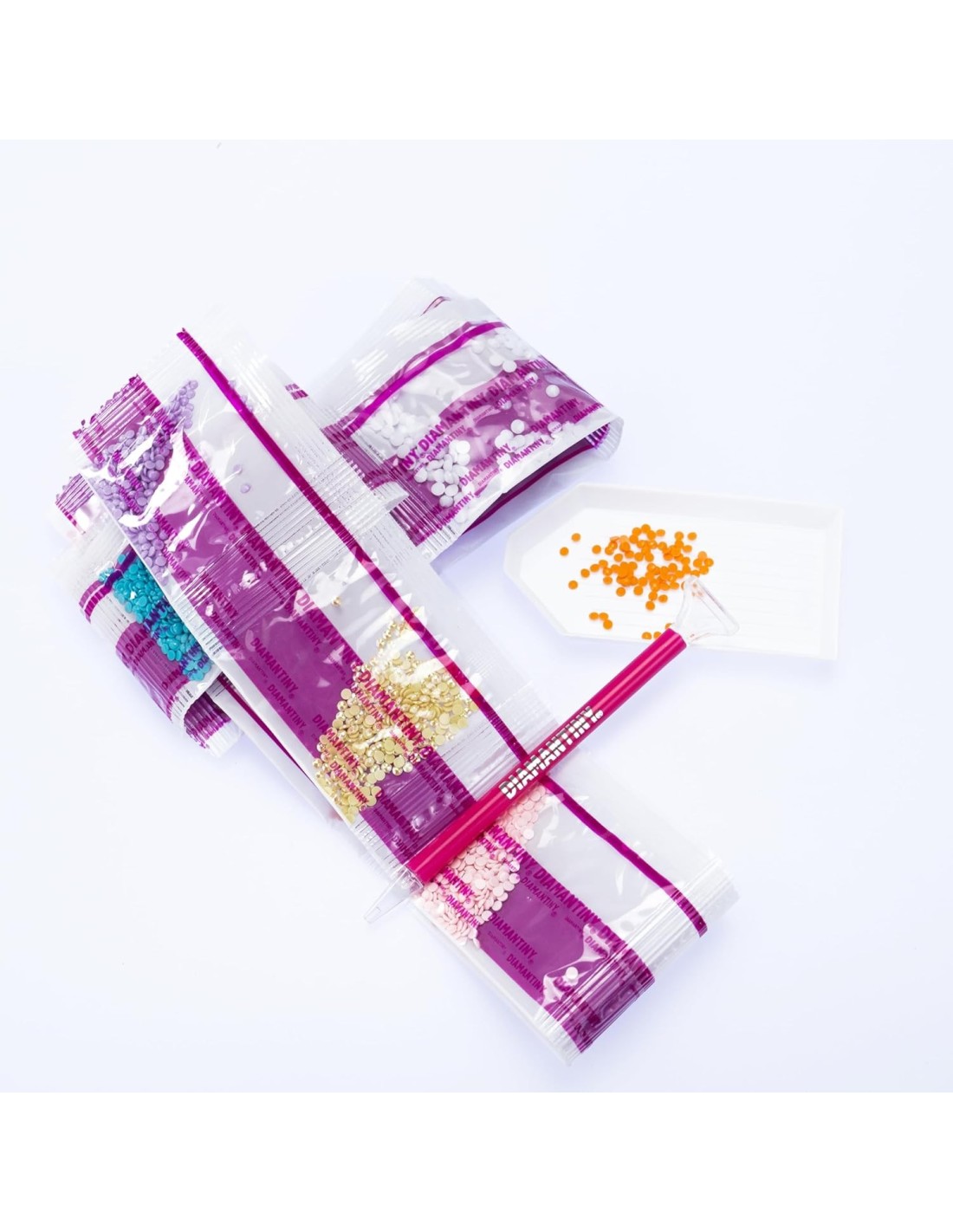 PRESCOLARI: vendita online Diamantiny Kawaii Unicorn Quadretto 4 – Kit Crystal Art Baby Gattino Unicorno, Assortito in offerta