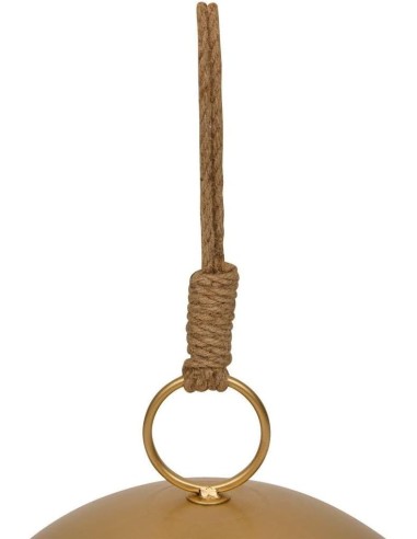 SFERE E PENDAGLI: vendita online Decorazione pendente campanella di Natale 40x48cm in metallo dorato - La magia di Natale a c...