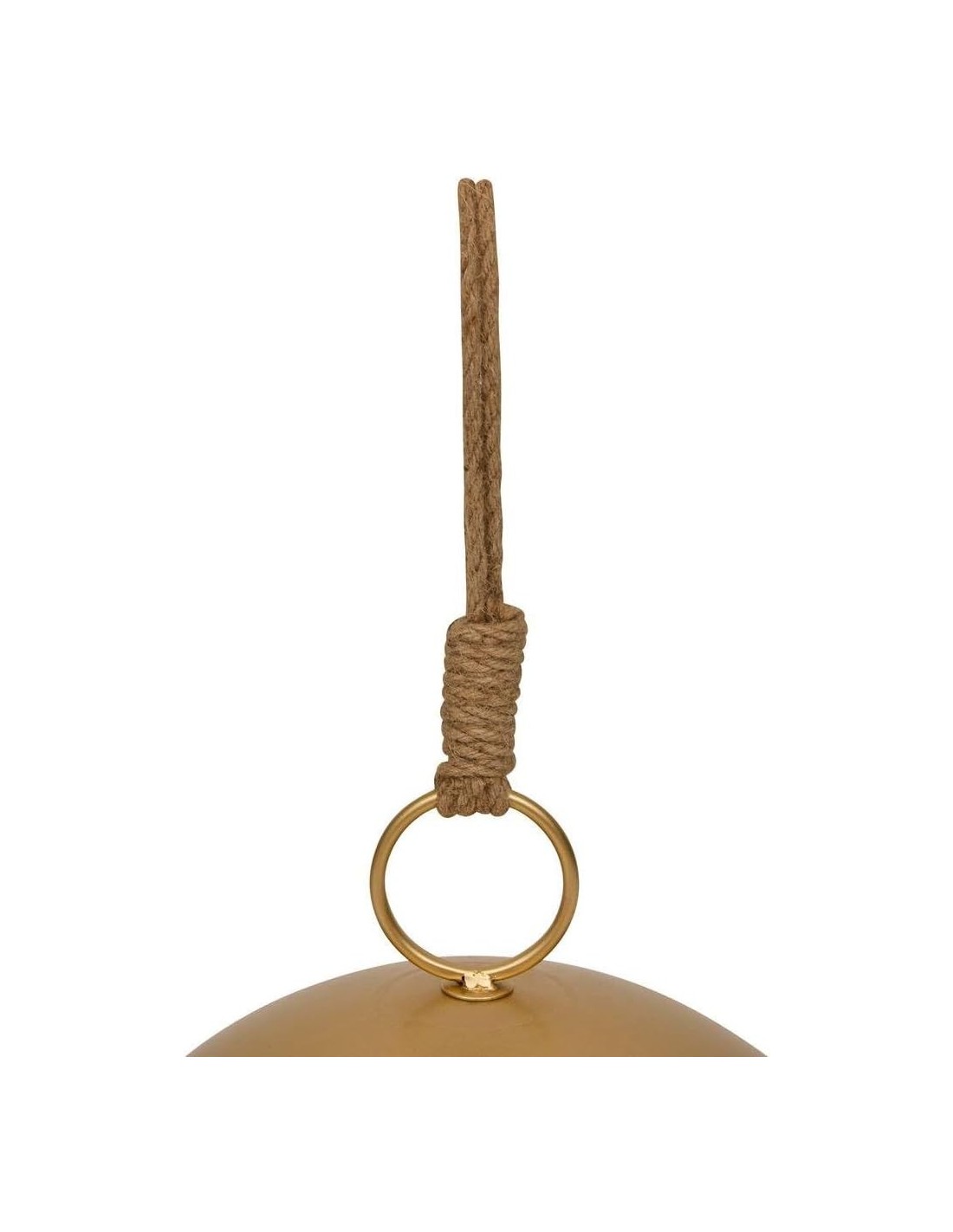 SFERE E PENDAGLI: vendita online Decorazione pendente campanella di Natale 40x48cm in metallo dorato - La magia di Natale a c...