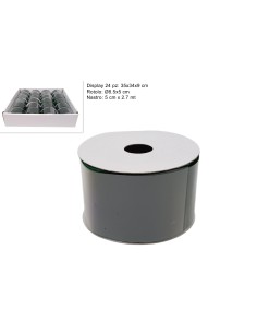 NASTRO VERDE VELLUTO 5CMX2,7MT