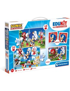 GIOCATTOLO PUBBLICIZZATO: vendita online SONIC EDUKIT 4IN1, GIOCO EDUCATIVO, PUZZLE, MEMORY in offerta