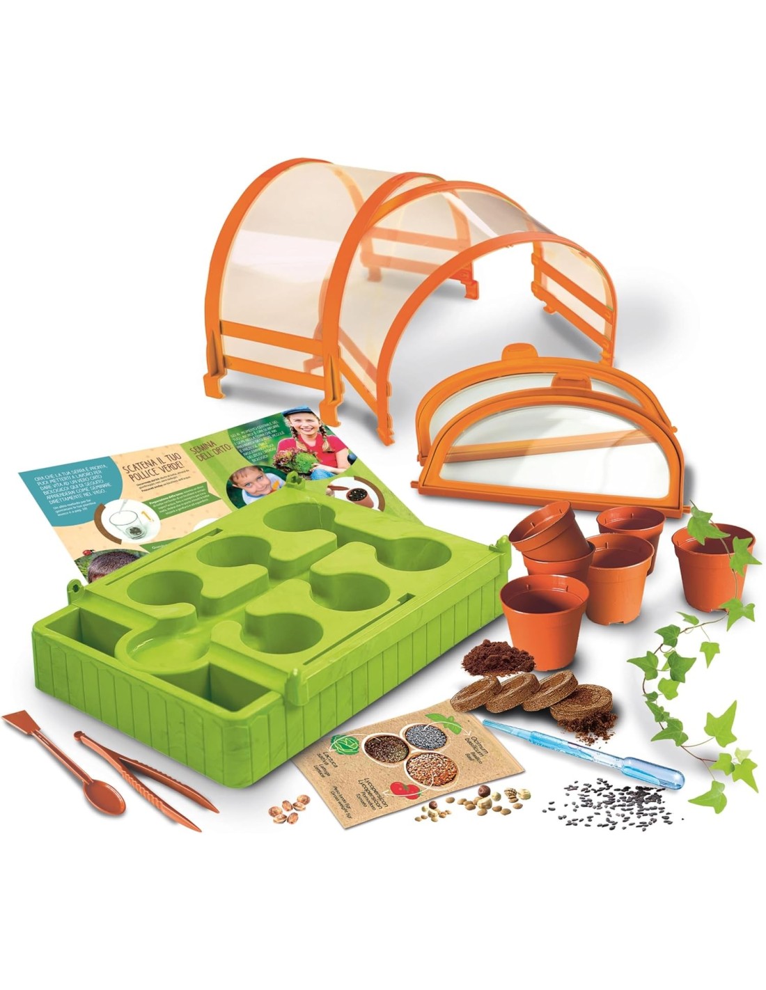PRESCOLARI: vendita online SCIENZA E GIOCO CLEMENTONI, LA MIA SERRA, LABORATORIO DI BOTANICA, BAMBINI 7+ ANNI, SEMI BIOLOGICI...