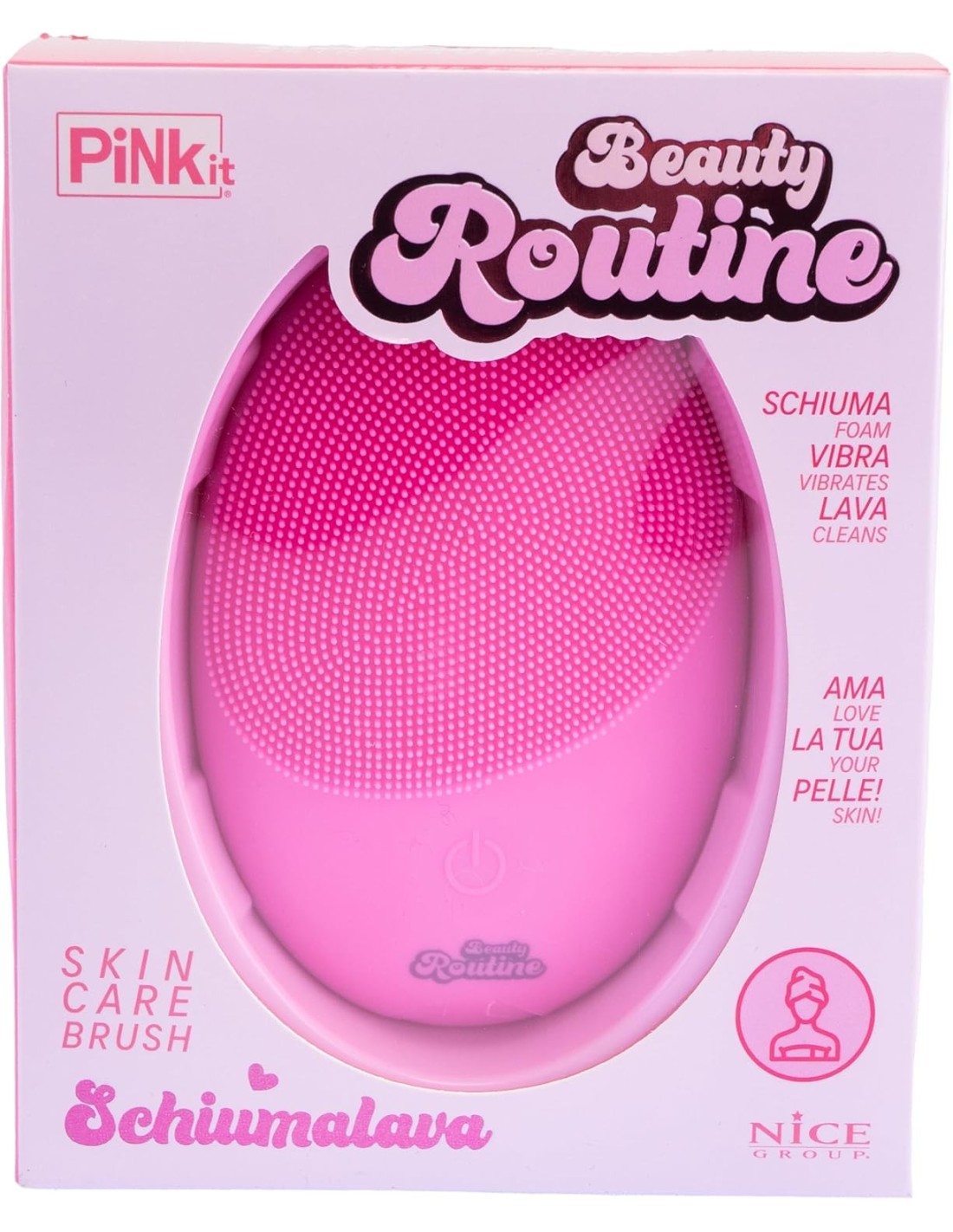 Spazzola Viso in Silicone Beauty Routine Schiumalava | shopincasa.it