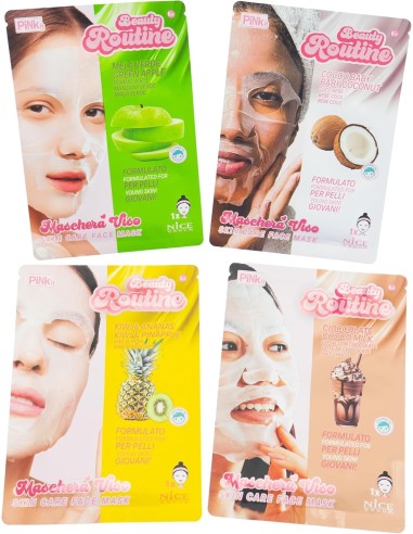 Maschera Viso Assortita Skin Care – Idratante e Illuminante | shopincasa.it