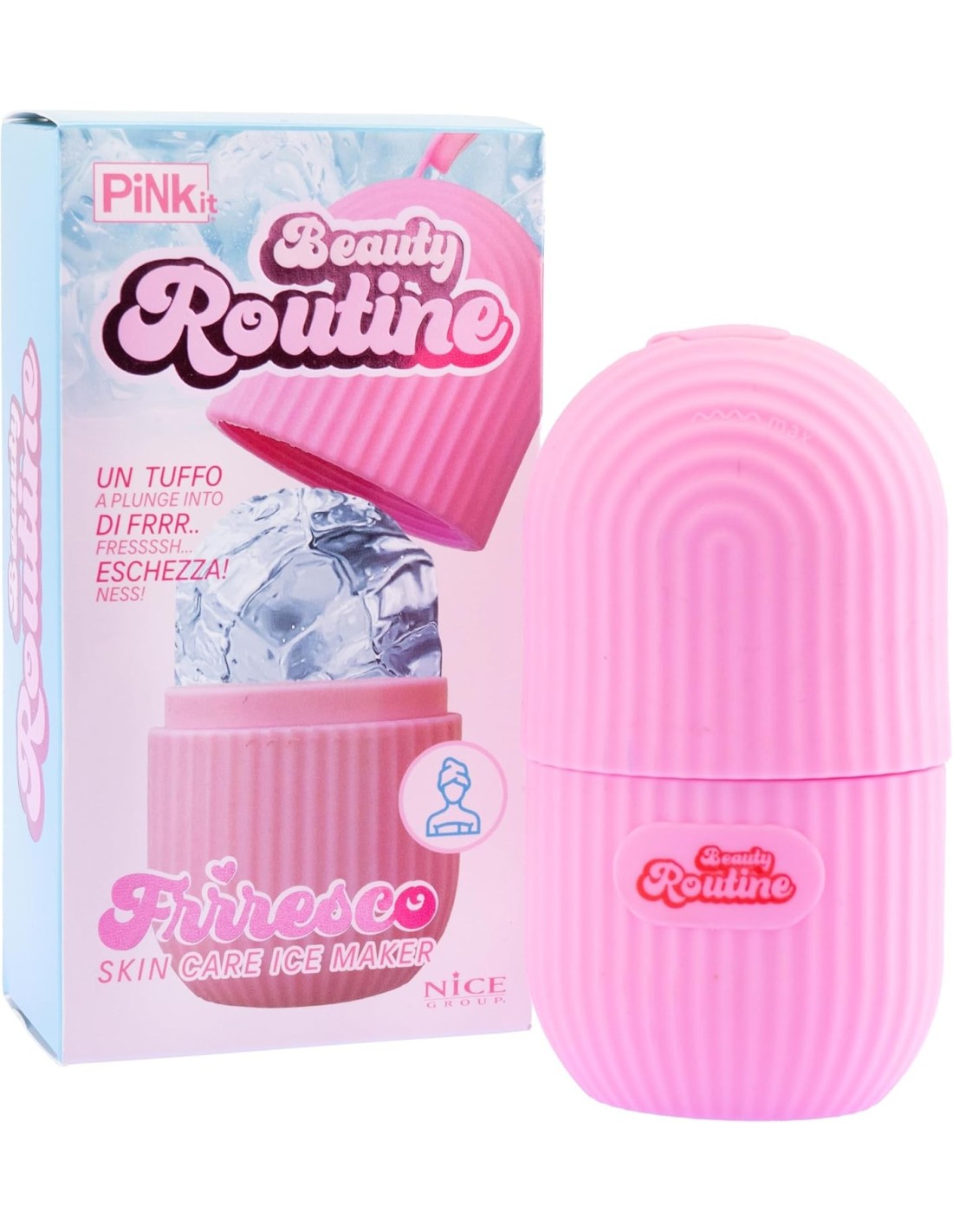 Skin Care Ice Maker – Roller di Ghiaccio Tonificante per Viso | shopincasa.it