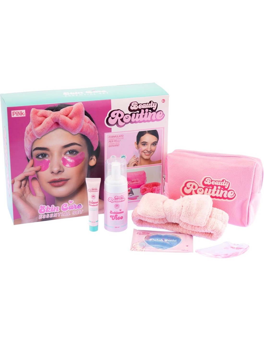 Beauty Routine – Skin Care Essential Set con Pochette e Accessori | shopincasa.it