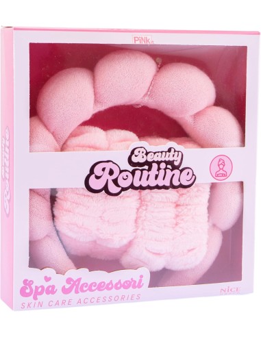 Beauty Routine – SPA Accessori Skincare Cerchietto e Polsini | shopincasa.it