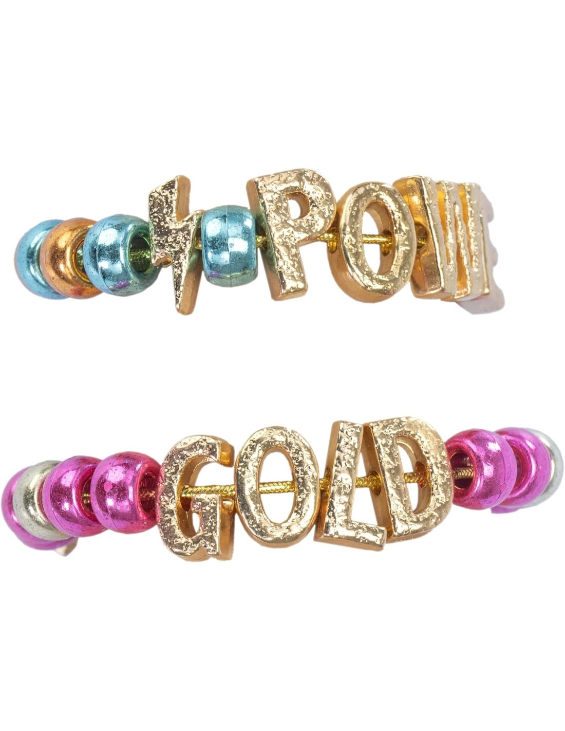 Nice Group – Perline ABC Precious Gold, Kit Creativo 300+ Pezzi | shopincasa.it
