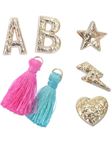 Nice Group – Perline ABC Precious Gold, Kit Creativo 300+ Pezzi | shopincasa.it