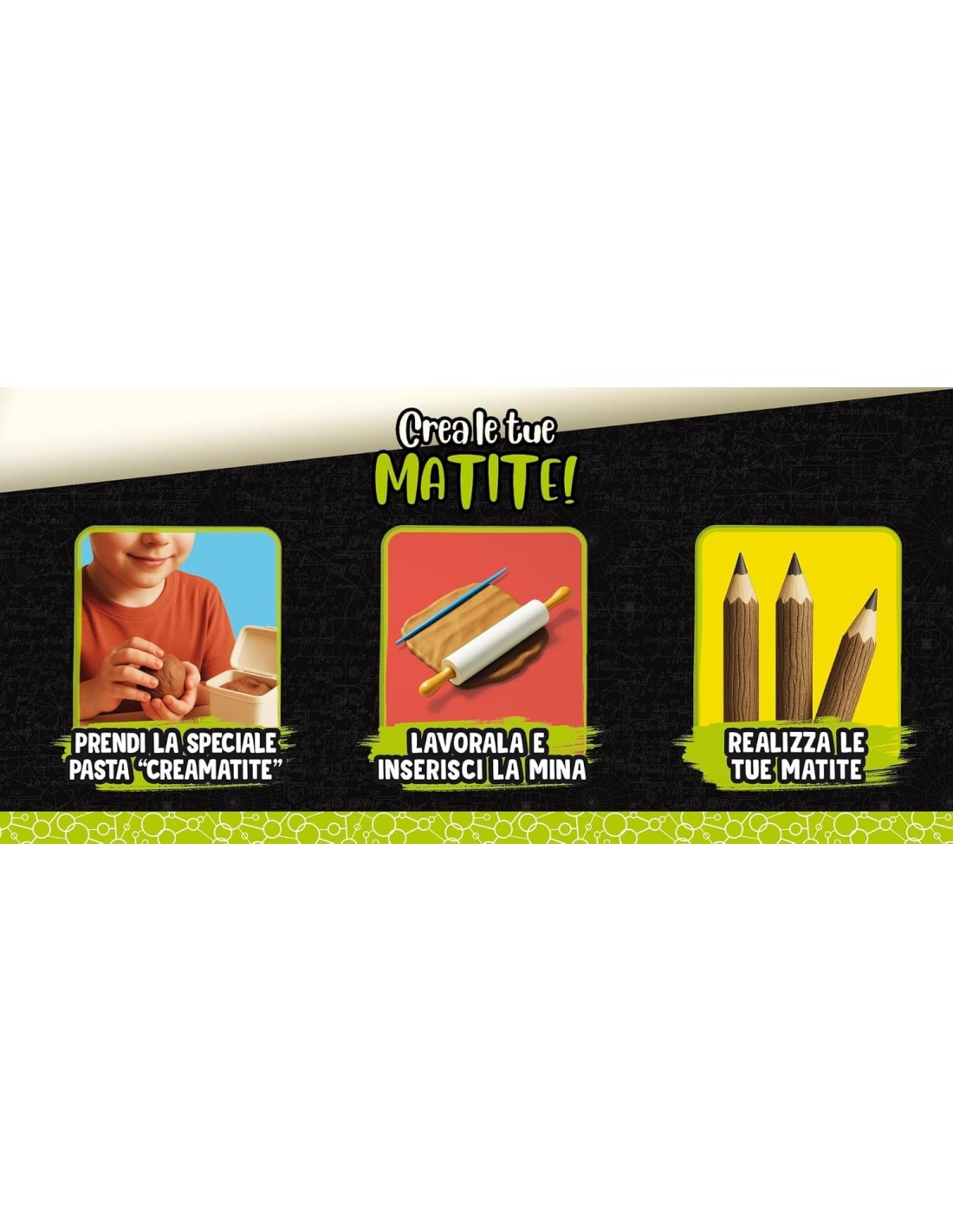 PRESCOLARI: vendita online I'M GENIUS, LABORATORIO DELLE MATITE, GIOCO EDUCATIVO CREATIVO BAMBINI 5+ ANNI in offerta