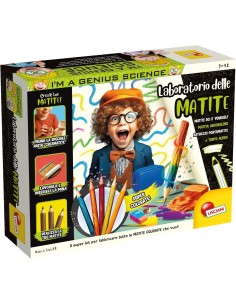 PRESCOLARI: vendita online I'M GENIUS, LABORATORIO DELLE MATITE, GIOCO EDUCATIVO CREATIVO BAMBINI 5+ ANNI in offerta