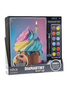 DIAMANTINY – Level Up Food Cupcake Kit Creativo 21x29 cm | shopincasa.it 2
