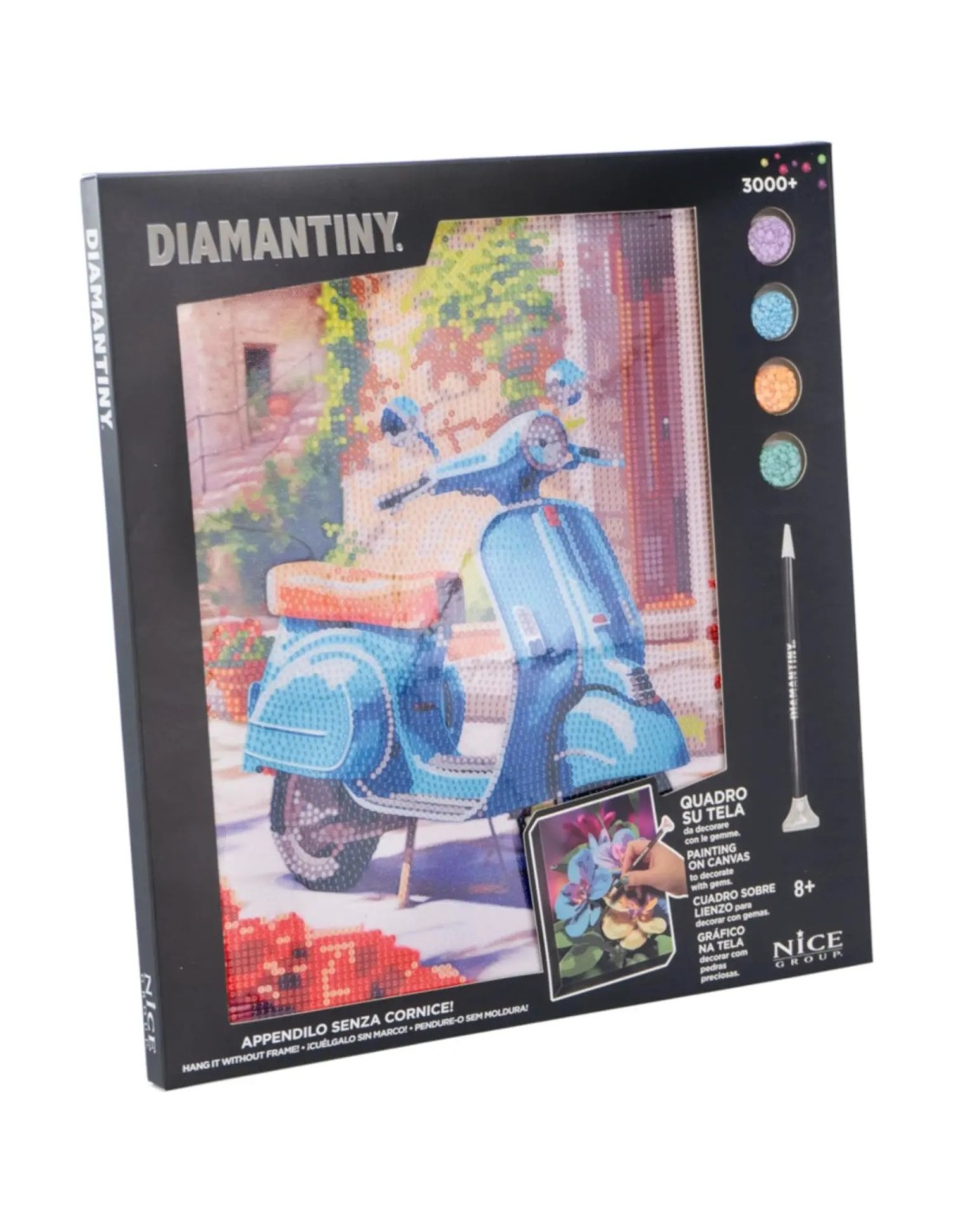 DIAMANTINY – Kit Crystal Art Quadri Assortiti A4 | shopincasa.it